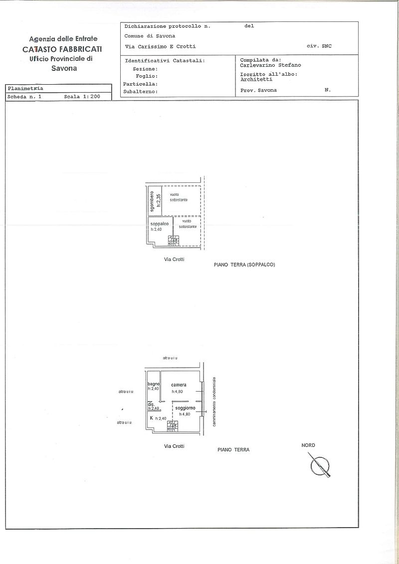 pln via Carissimo e Crotti 137 bilo